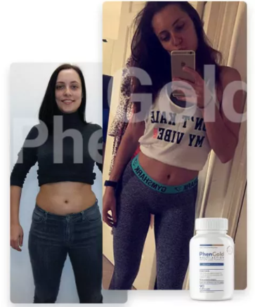 PhenGold before and after weight loss results